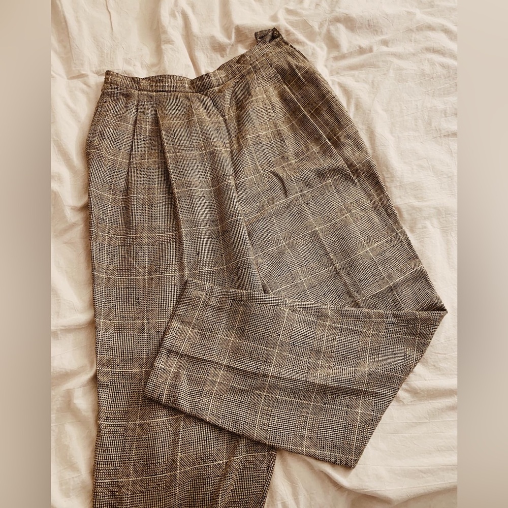 Softest Vintage Wool Trousers